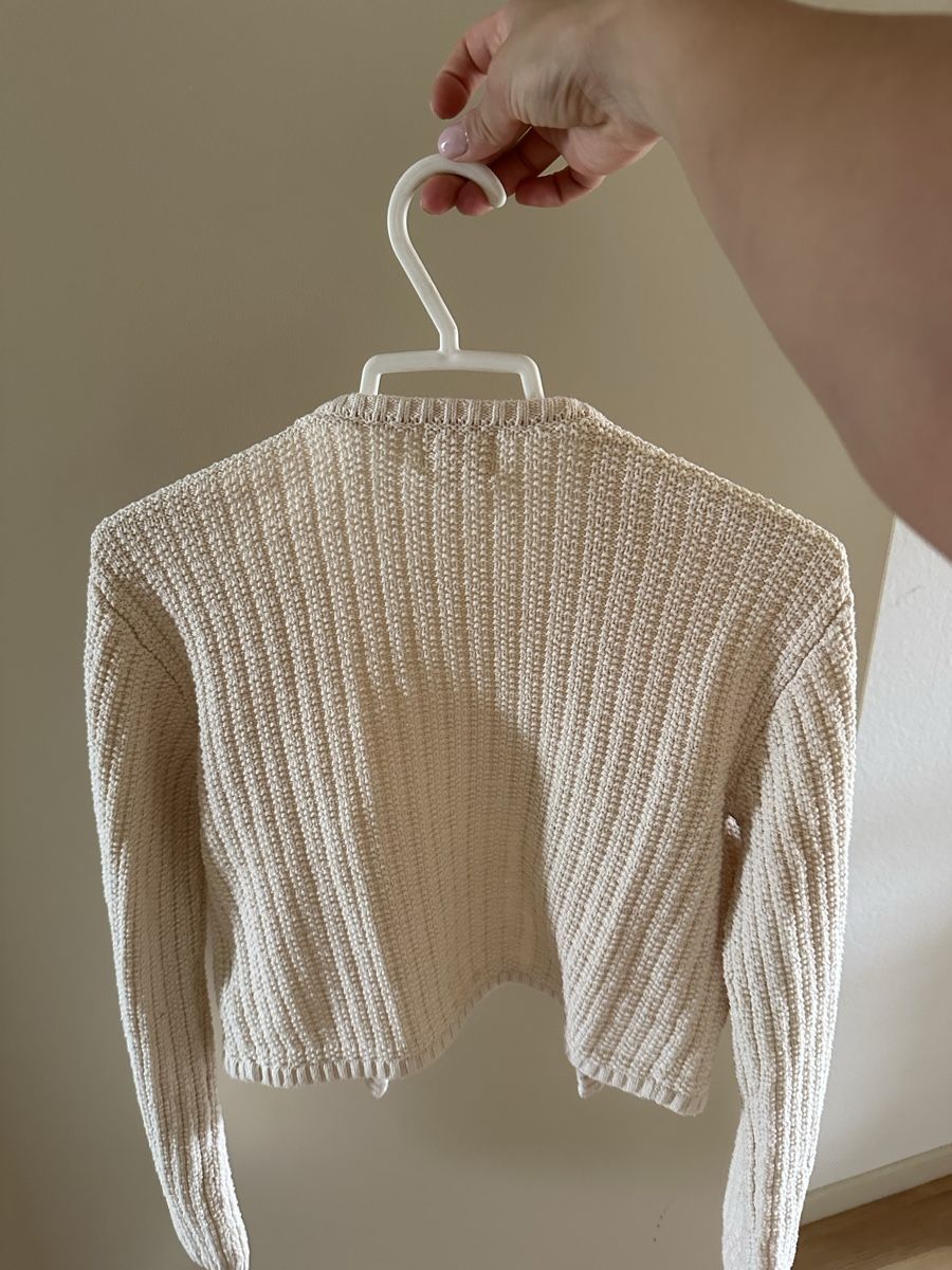 H&M Giacche: Strickjacke H&M Creme Grösse S  – Usato da Bern venduto da akl_sy9s 1