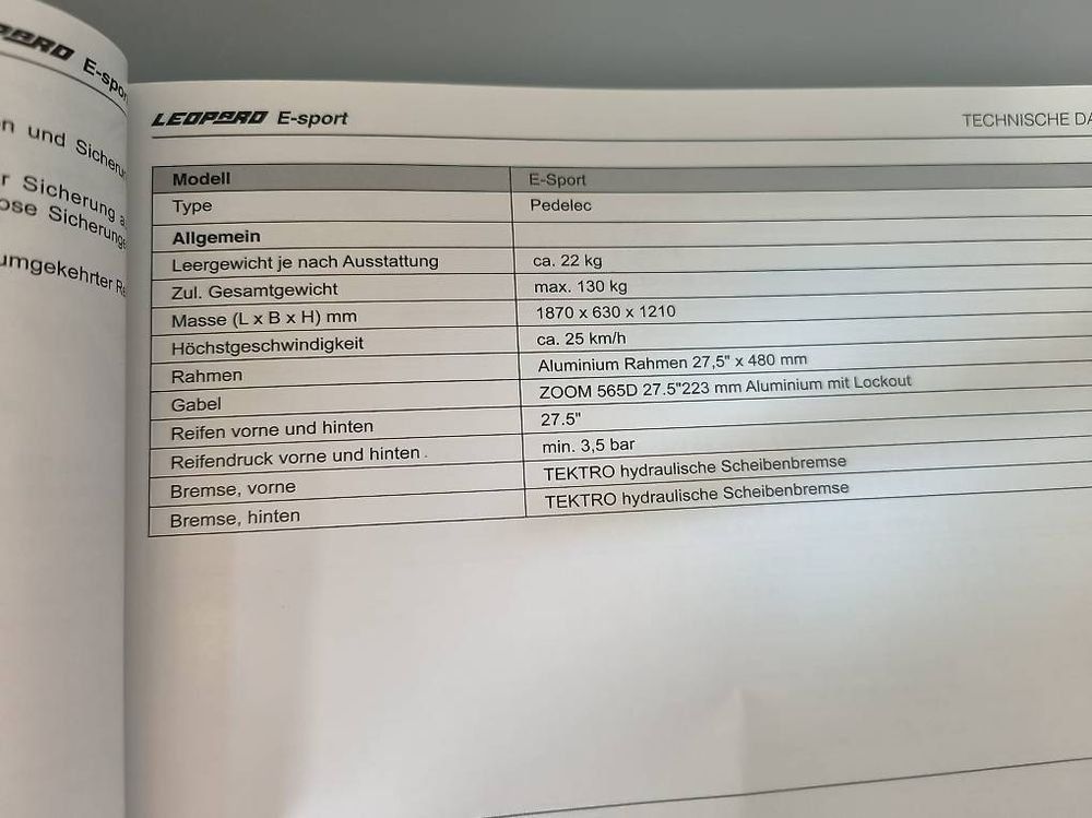 Vélos: Leopard E-Bike – Neuf (Voir description) à Gelterkinden par ram_5vkp 2