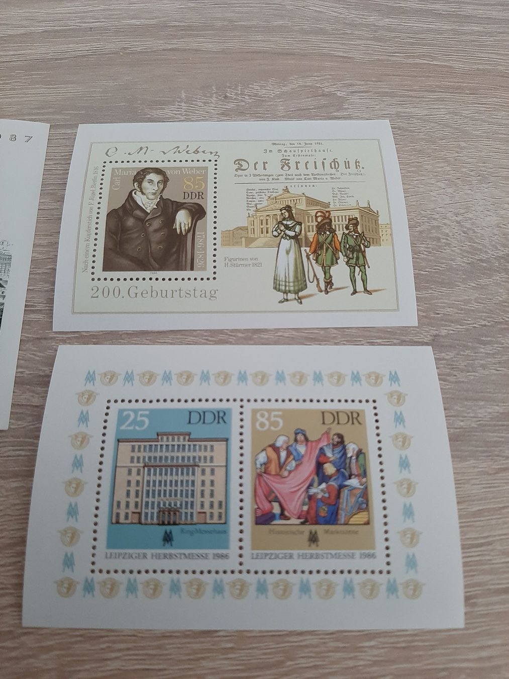 Alle Briefmarken: DDR Briefmarken ungebraucht, ungestempelt – Gebraucht aus Menziken von Rien1 2