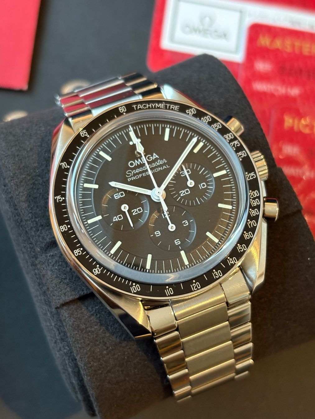 OMEGA Speedmaster Moonwatch Fullset 11/2024 mit Garantie (Gebraucht) in ...