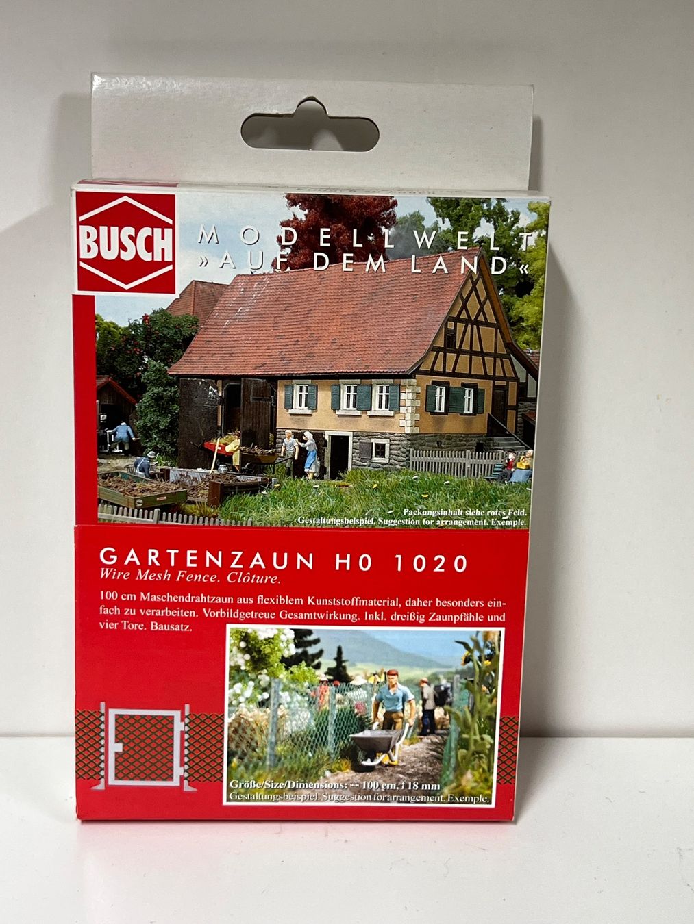 Busch Trains électriques: BUSCH GARTENZAUN HO 1020 – Neuf avec emballage d'origine à Neuenhof par ludovicco