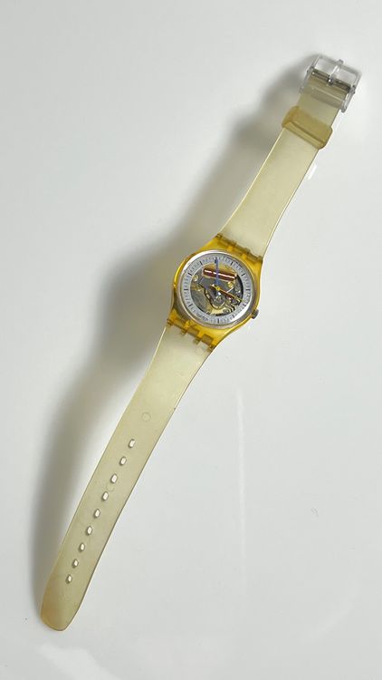Swatch Gold Transparent Rarität 2