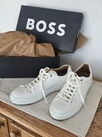 BOSS Sneaker weiss Leder Grösse 45