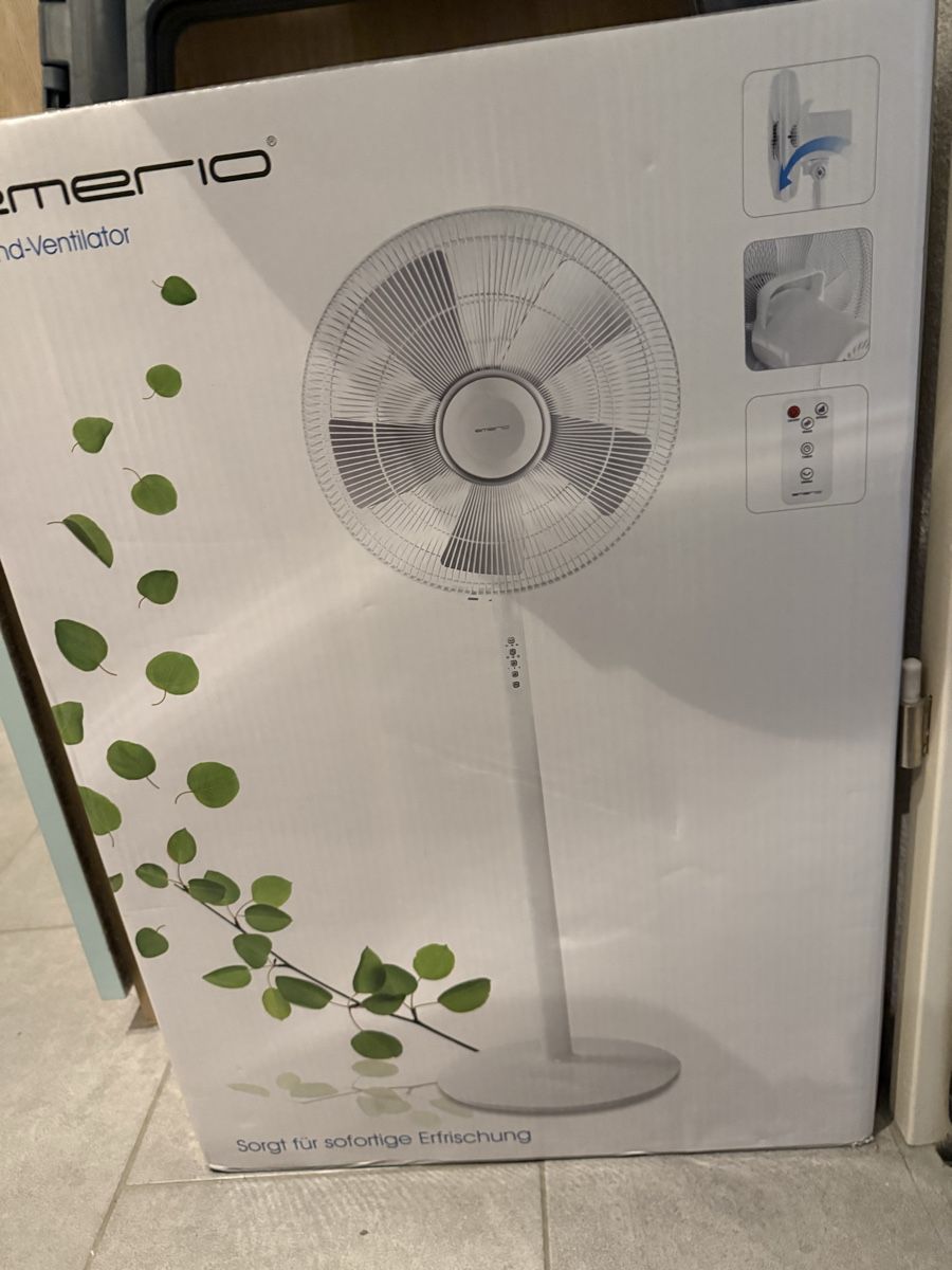 Ventilatori: Emerio Standventilator, neuwertig, Durchmesser 40cm – Nuovo e nell'imballaggio originale da Staffelbach venduto da Barbara1212