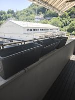 Balkonkasten 3er Set dunkelgrau gute Zustand