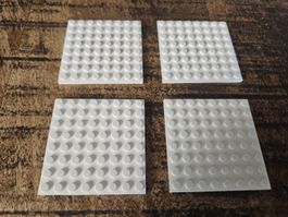 lego 41539 lot de 4 pièces White Plate 8 x 8