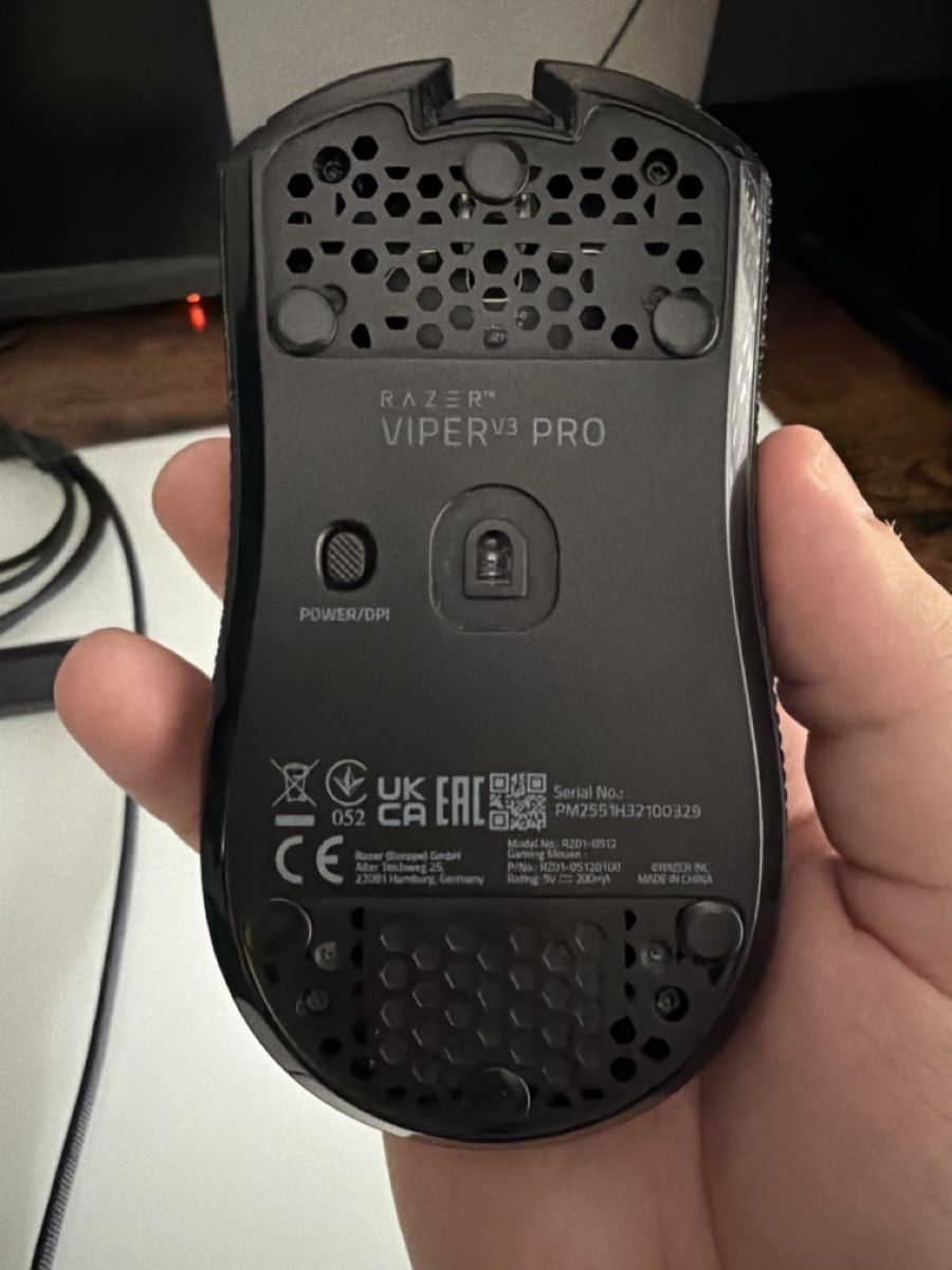 Razer Mouse: Razer Viper V3 Pro mit Wallhack UHMW-PE Gleitpunkte Upgrade – Nuovo (secondo la descrizione) da Bern venduto da atd_2twz 4