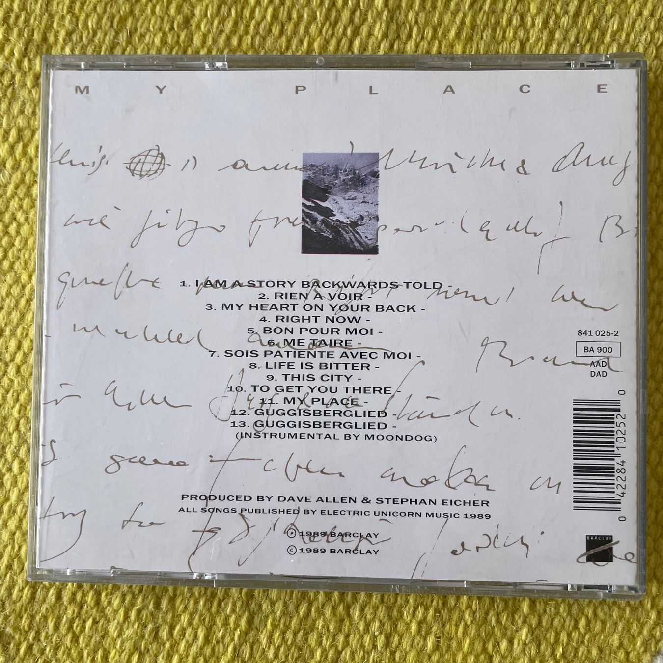 CDs: STEPHAN EICHER-MY PLACE – D'occasion à Rorschacherberg par CD-Roli 1