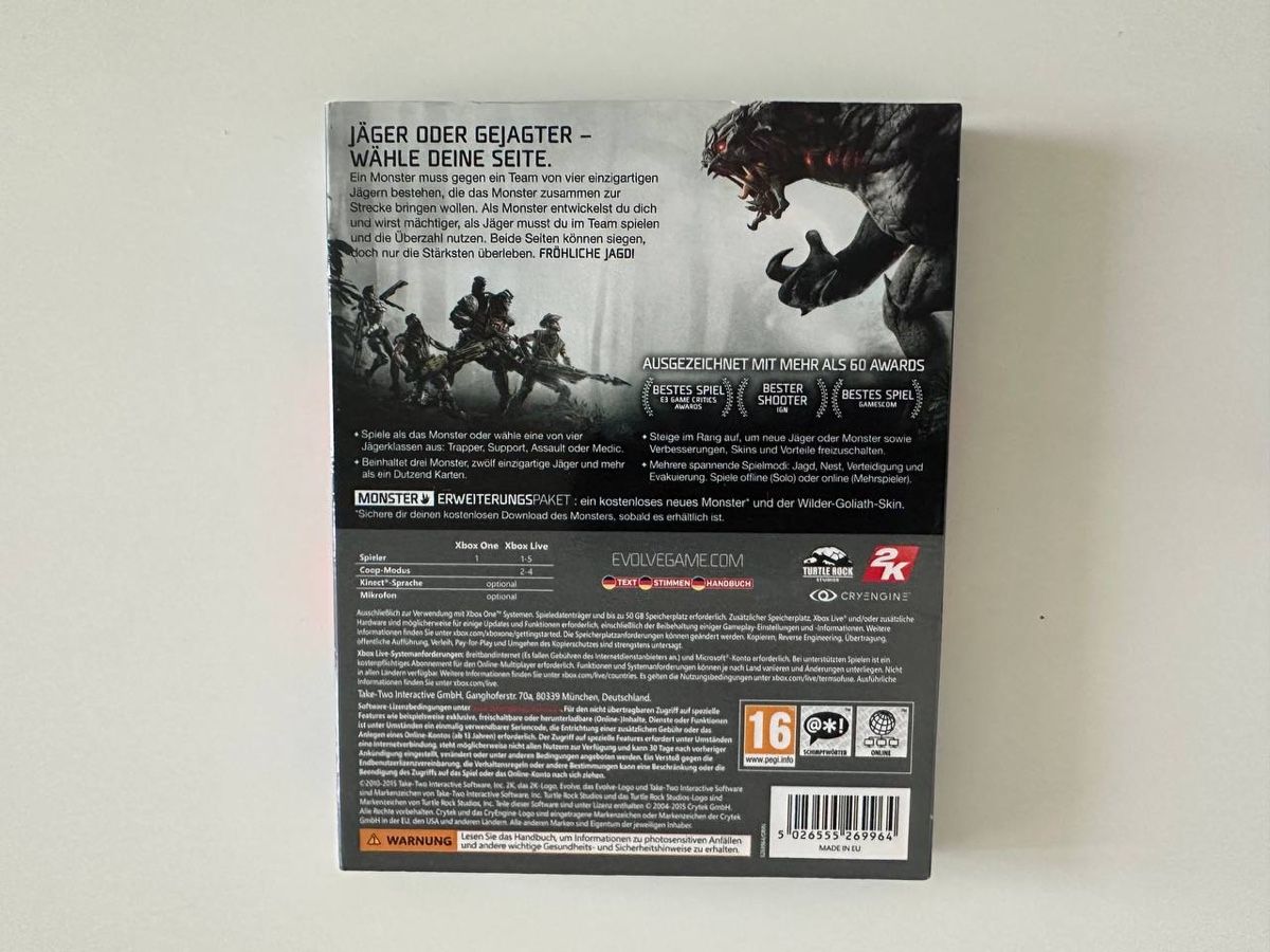 Giochi: Evolve, Xbox One Series X – Usato da Couvet venduto da Aura_aura 2