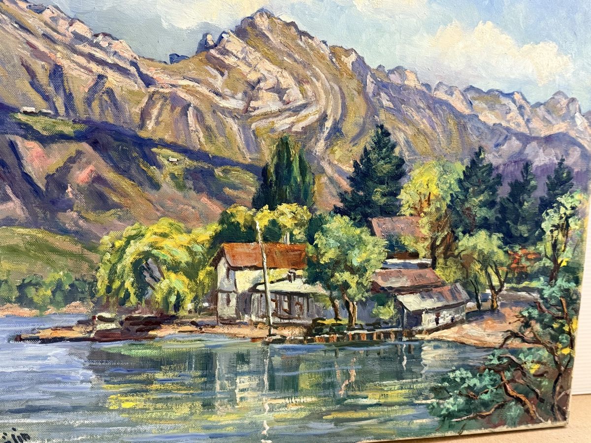 Dipinti: Max Kälin - Ölgemälde – Usato da Solothurn venduto da NUVICO 2