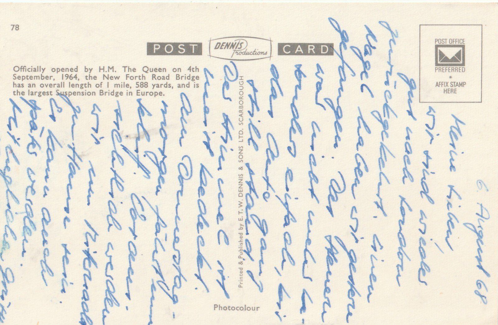 Cartoline postali: Brücke – Usato da Lumbrein venduto da made02 1