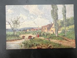 AK Werbepostkarte Wernles Putzpulver ungelaufen   (G3497)