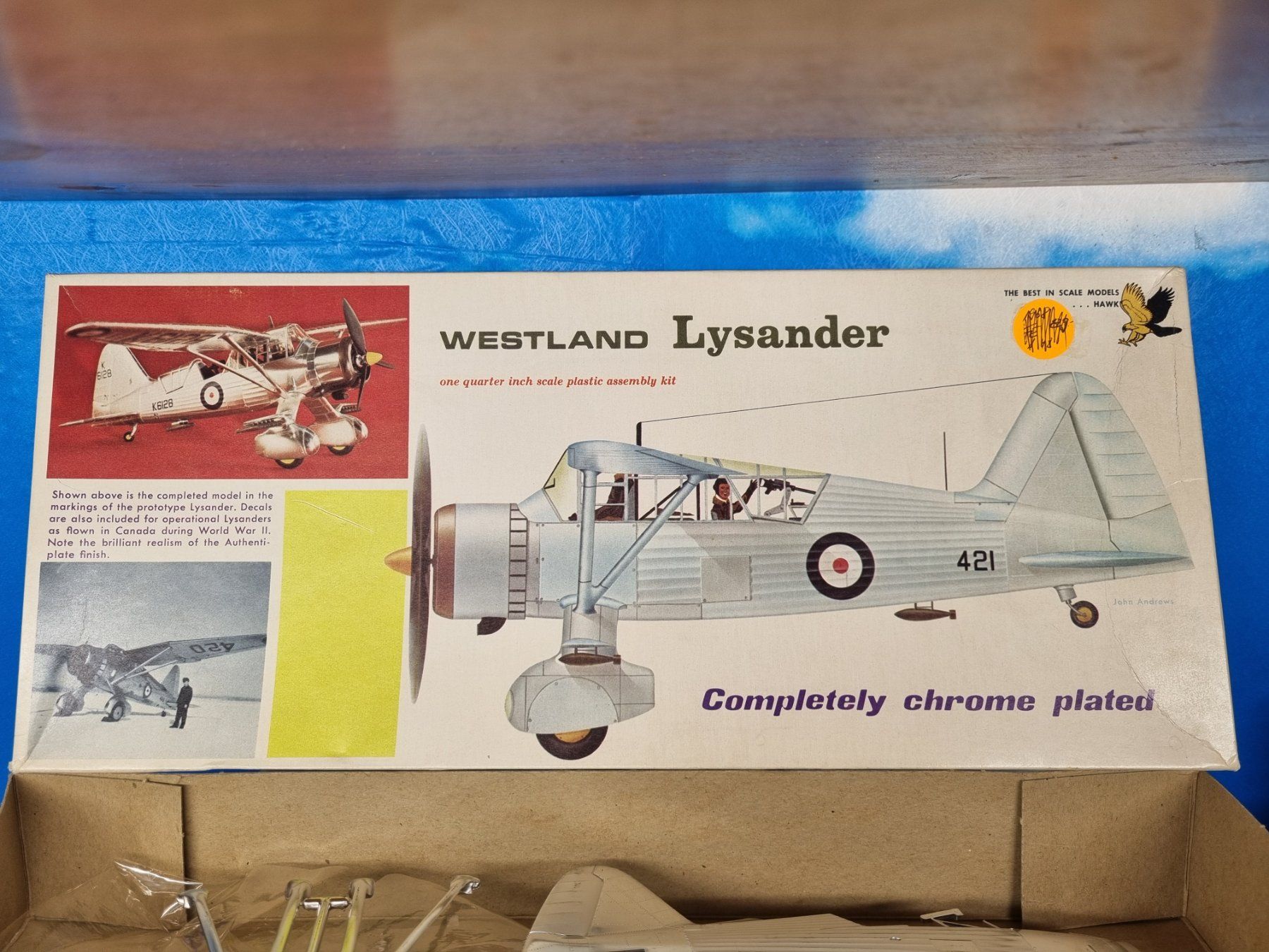 Kit di modellismo & Modellini statici: WESTLAND LYSANDER 1:48 CHROM HAWK – Nuovo (secondo la descrizione) da Männedorf venduto da Modell-Spezialisten