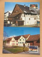 Liechtenstein 2004 Satz Ortsbildschutz Maximumkarten MK 231