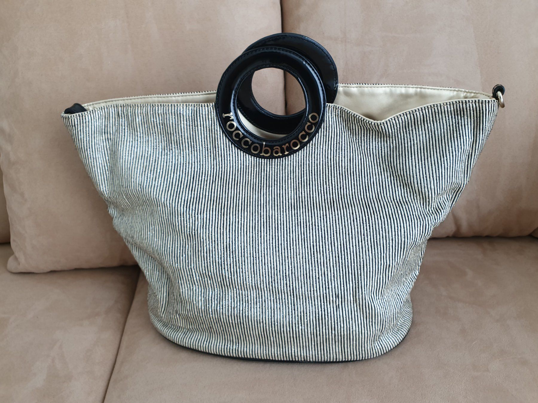 Roccobarocco Borse da donna: Roccobarocco original Tasche in Gold/Schwarz – Usato da Zürich venduto da Leica.C89 2