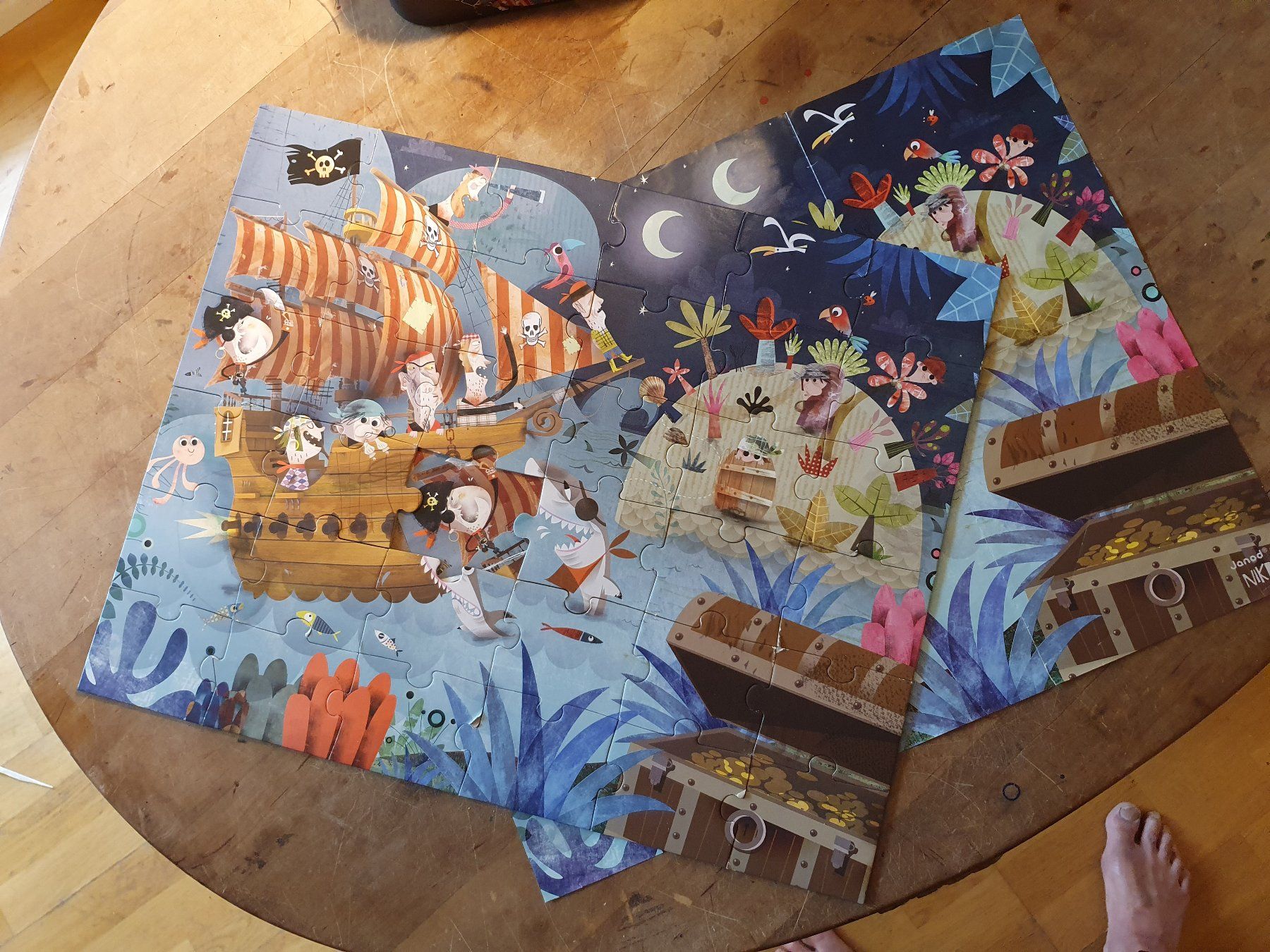 Puzzle: Piratenpuzzle 36-Teilig 1 Teil Fehlt – Usato da Zürich venduto da loosebone 1