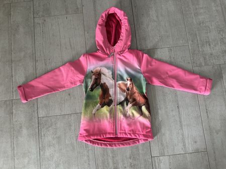 Mädchen Softshell Jacke Salt and Pepper Pferd Gr 128💓💓