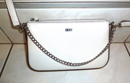 DKNY LEDERTASCHE WEISS NEU