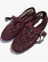 Ballerine simil Alaïa n. 39