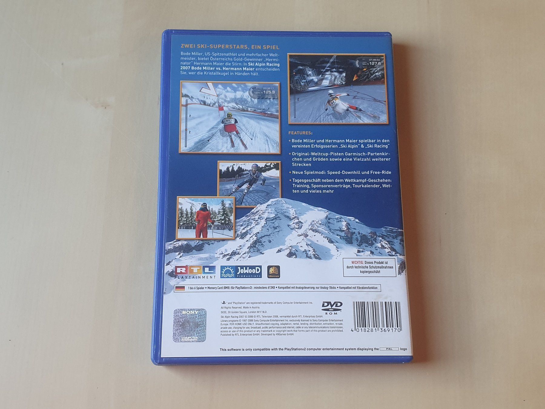Sony Giochi: Ski Alpin Racing 2007 Miller vs Hermann – Usato da Stansstad venduto da collectorsshop 1