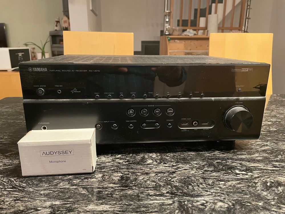Yamaha RX-V675 Noir | Amplis home-cinéma sur