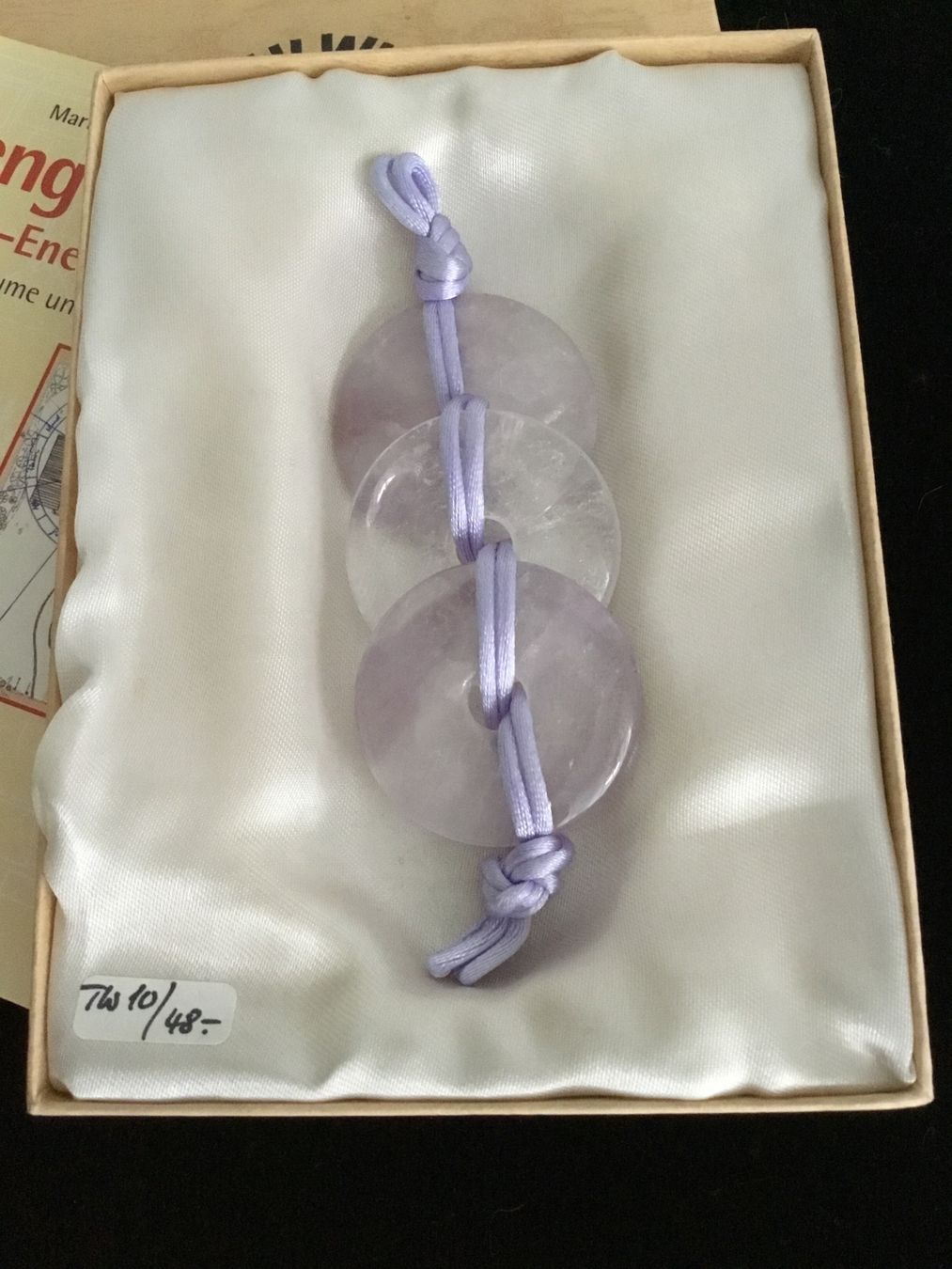 Minerali & Pietre curative: Feng Shui Energieband Amethyst – Nuovo e nell'imballaggio originale da Doppleschwand venduto da lapis106 1