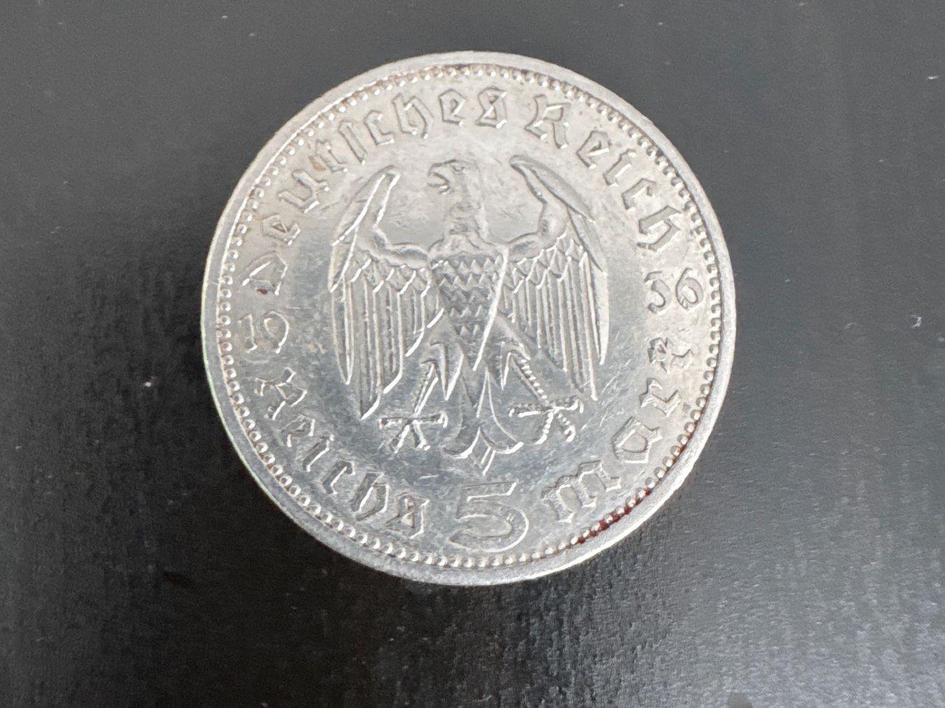 Tutti le monete: 5 Reichsmark Münze 1936 – Usato da Wallisellen venduto da ND26