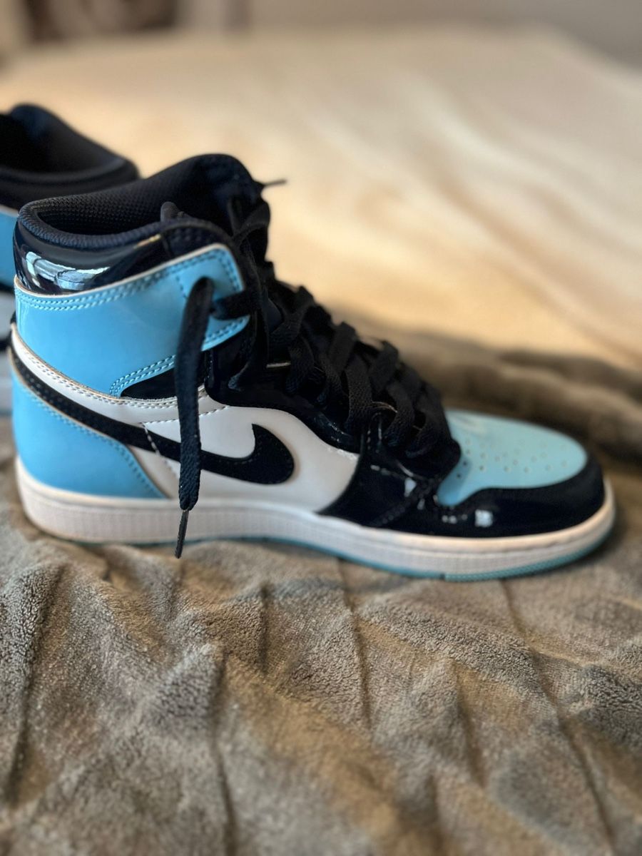 Jordan Damenschuhe: Jordan 1 Retro High Babyblau – Gebraucht aus Wetzikon ZH von Heidi056 2