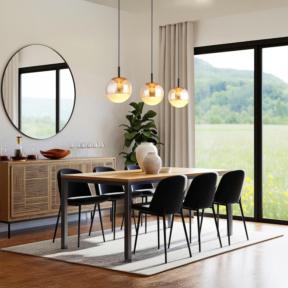 Kronleuchter & Deckenlampen: LED Pendelleuchte, Glas, 106 cm x 25 cm – Neu (gemäss Beschreibung) aus Kreuzlingen von Smart-Light 2