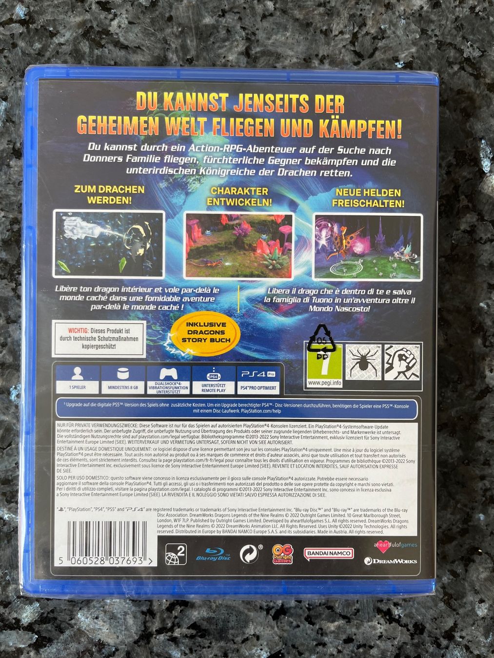Spiele: Ps4 Dragons: Legenden der 9 Welten – Neu und originalverpackt aus horn von amazona01 1