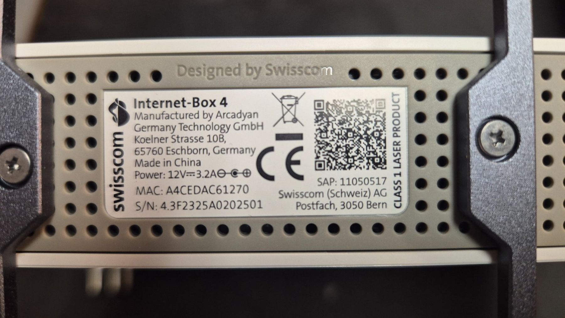 Swisscom Modem & Router: Kompl. Swisscom Internet Zubehör – Usato da Würenlos venduto da ghelfert 8