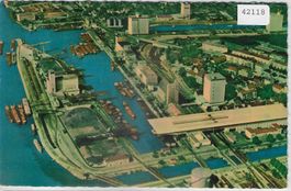 Flugaufnahme Basel  Rheinhafen Baasel-Kleinhüningen