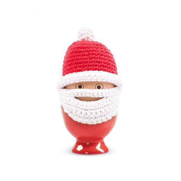 Altre Stoviglie: 5 Stk. Eierwärmer Santa Egg – Nuovo e nell'imballaggio originale da Schwyz venduto da mucholoco