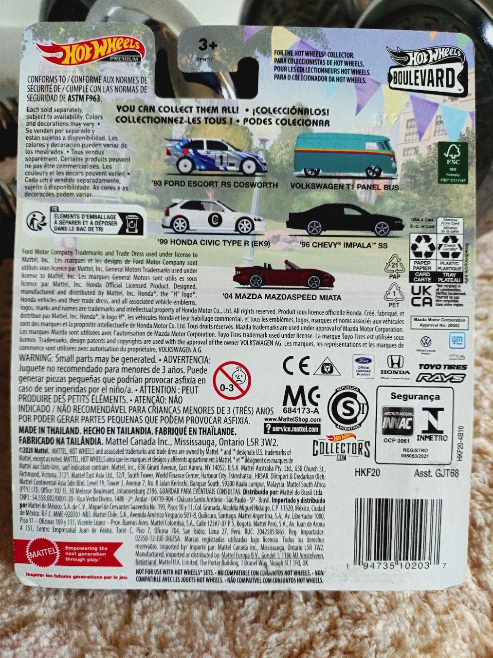 Hot Wheels Voitures modèles: Hot Wheels Premium Chevy Impala SS – Neuf avec emballage d'origine à Zürich par DiecastDude 1