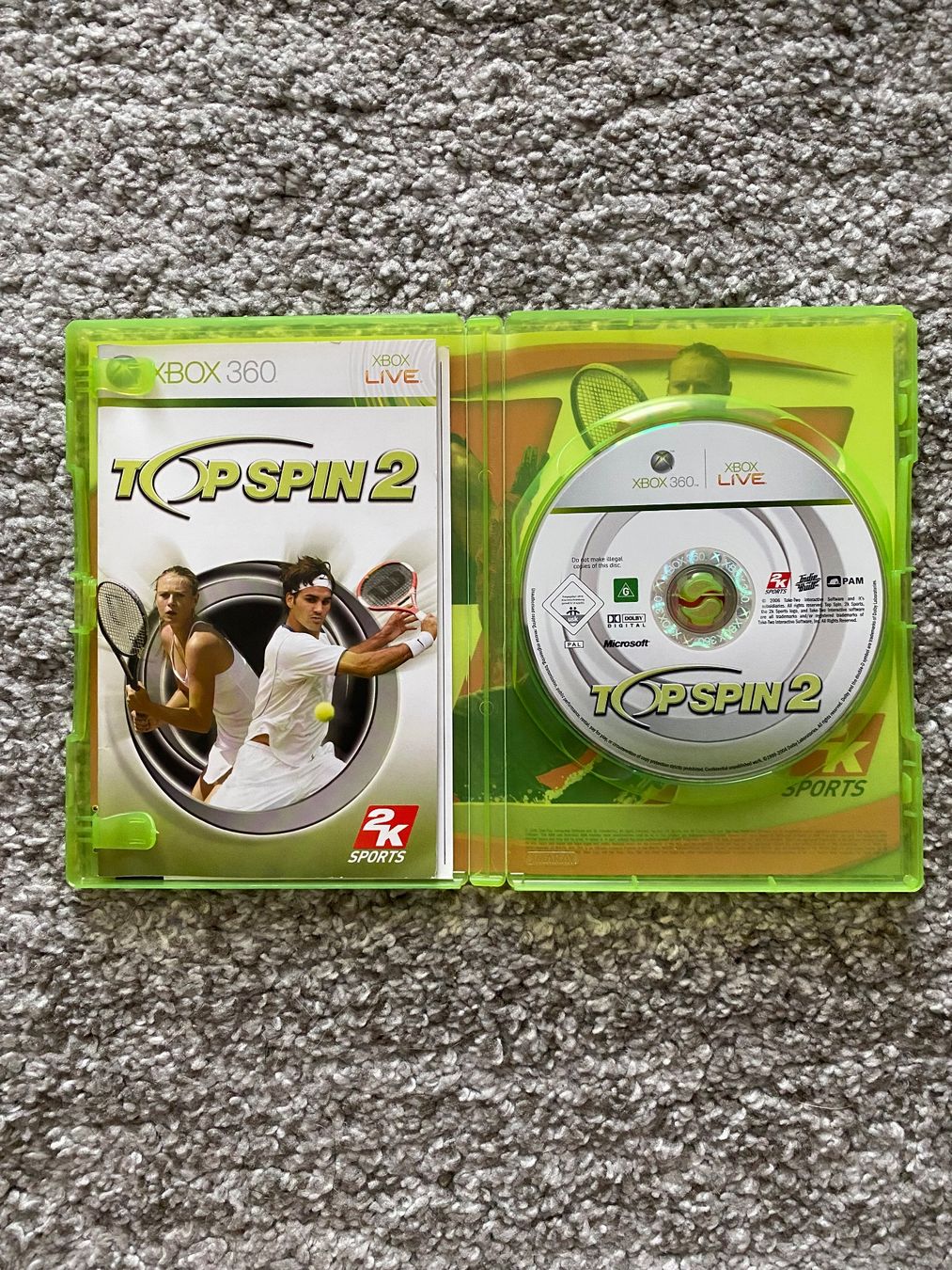Microsoft Giochi: XBOX 360 - Top Spin 2 – Usato da Orbe venduto da SNAS9 2