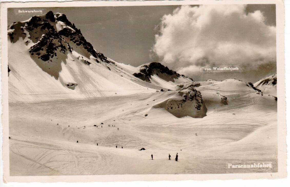 Cartes postales: Davos Parsennabfahrt – D'occasion à Wolhusen par Curver9