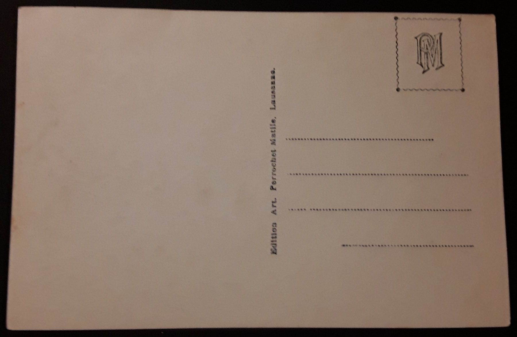 Ansichtskarten: Carte de la Combalaz-La Poste – Gebraucht aus Walperswil von Tcheidi 1