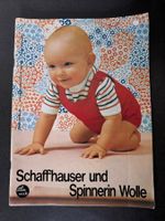 Vintage Schaffhauser Strick Heft Wolle alt