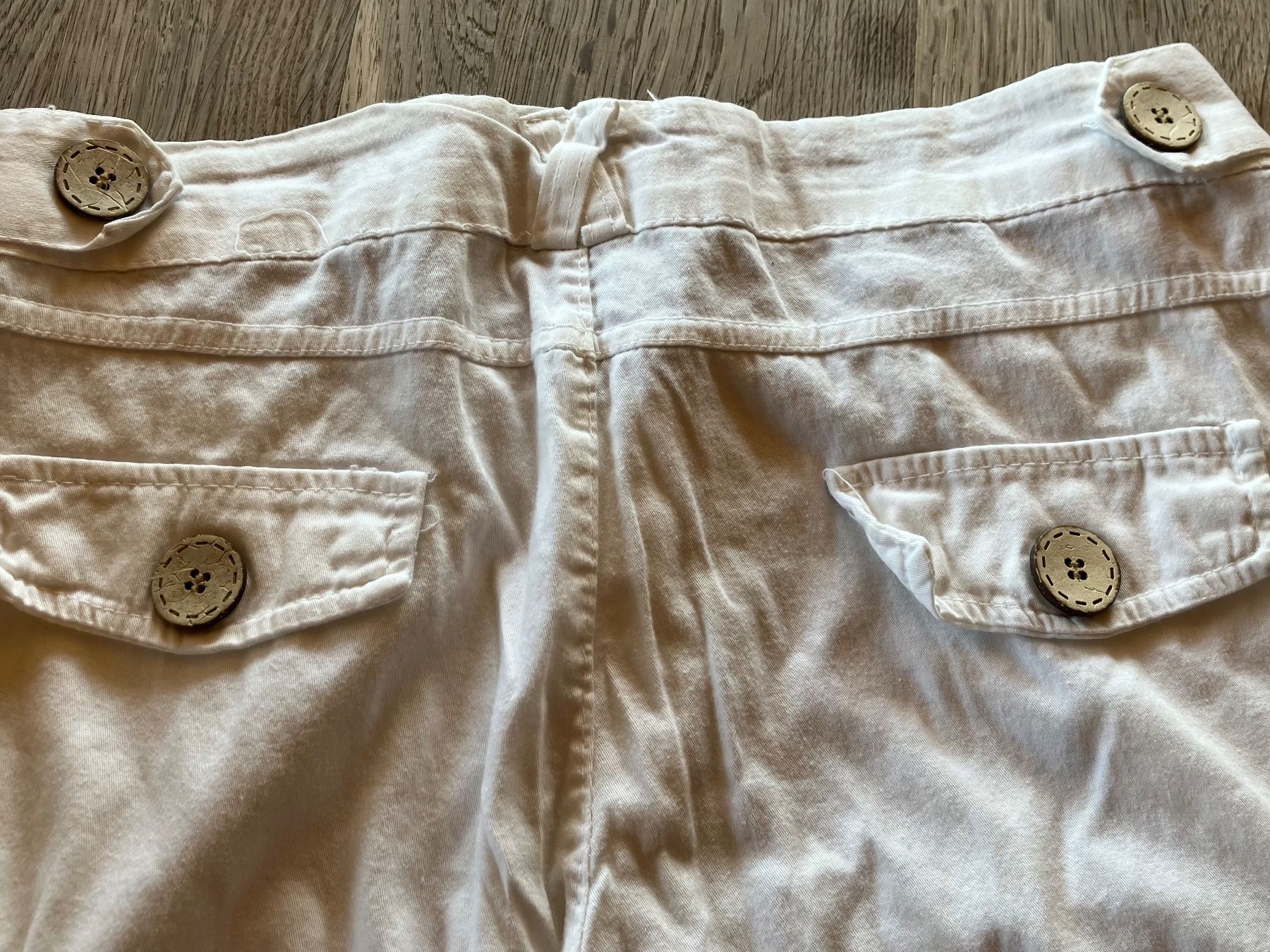 Zebra Pantaloni: Zebra Basic Hose, XS, weiss, Sommer, neuwertig! – Usato da Schwarzsee venduto da sus_rtp2 3