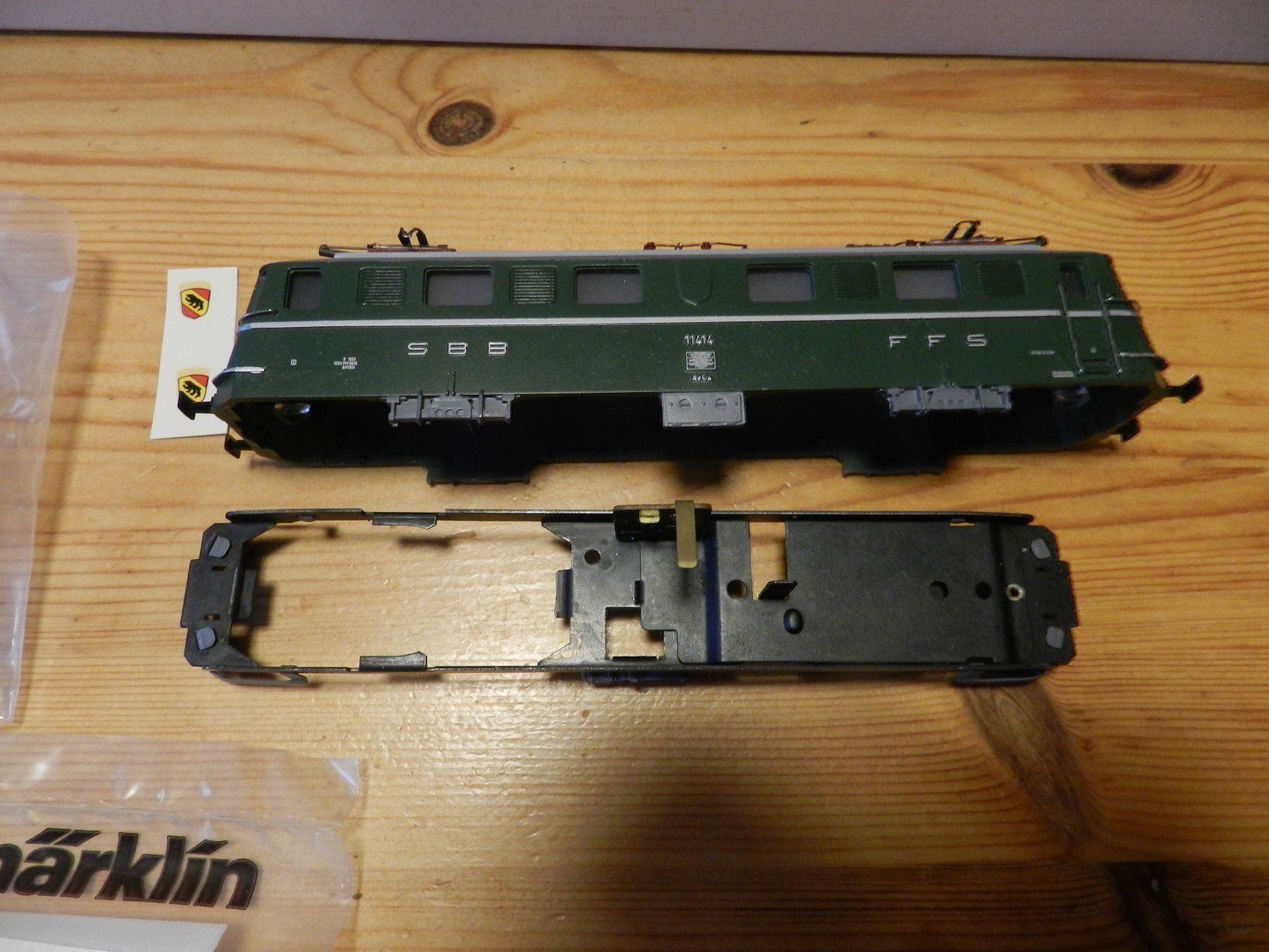 Märklin Modellini di ferrovie: H0 DC HAMO/Maerklin E-Lok Bausatz – Nuovo (secondo la descrizione) da Arzier-Le Muids venduto da elocin83 1