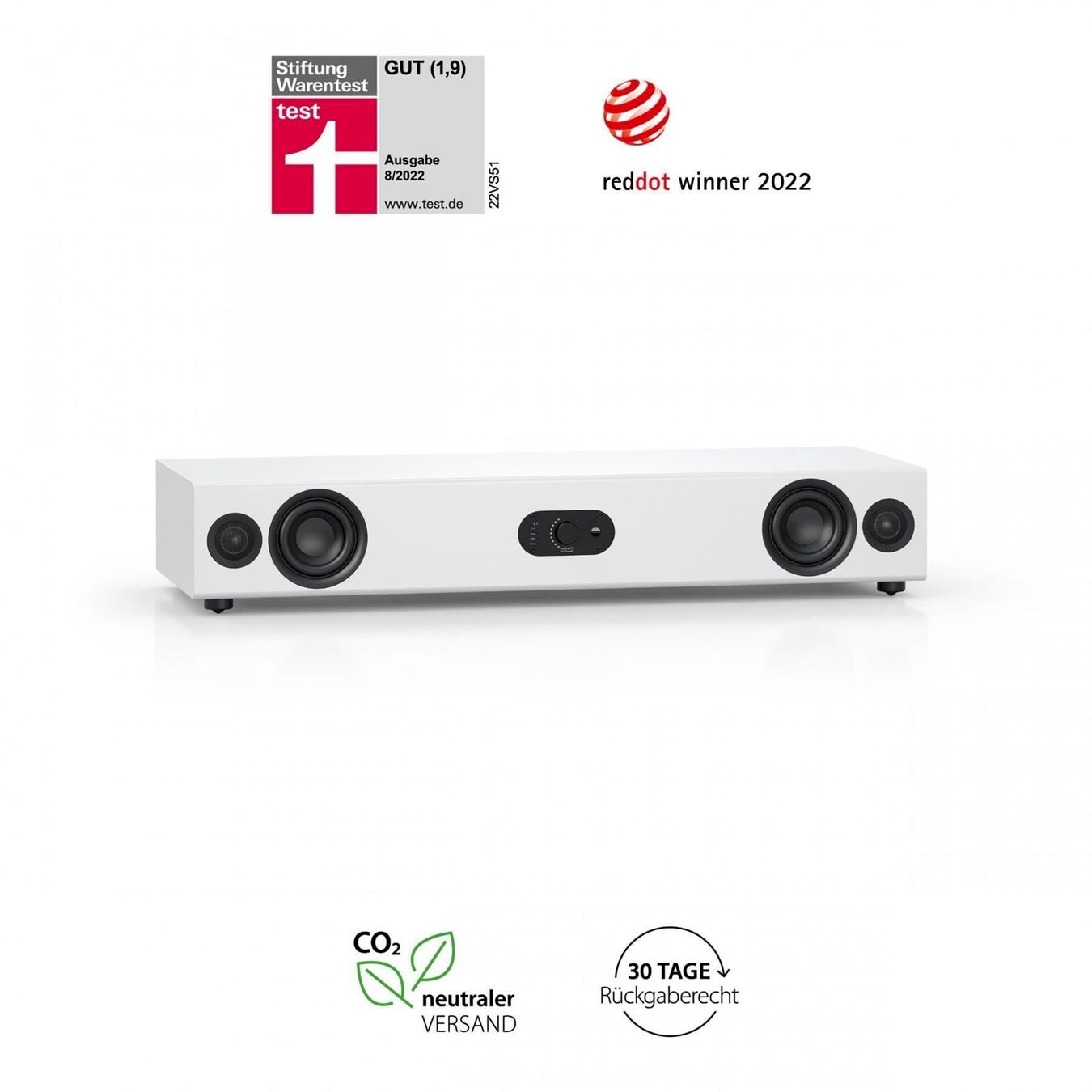 Home Cinema: Nubert nuPro AS-3500 soundbar weiß – Nuovo e nell'imballaggio originale da Bottighofen venduto da zaap 1