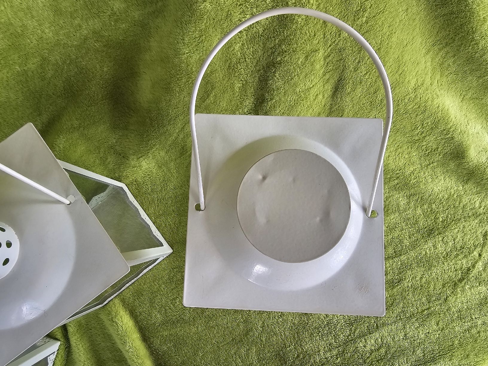 Altro in Decorazioni & Accessori: 3 lanternes blanches en métal et verre – Usato da Gland venduto da Vee_0 7