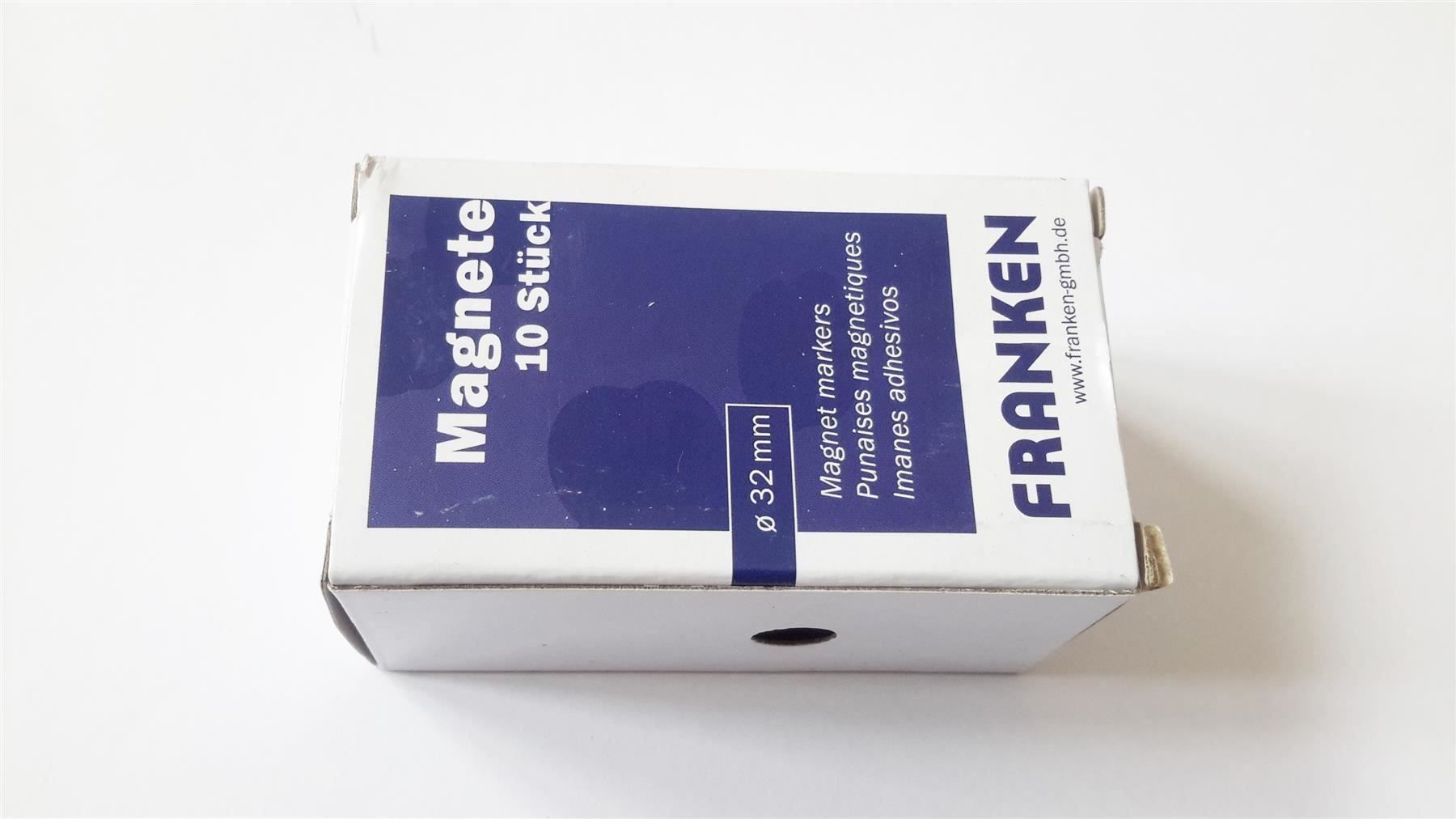 Magnete: Magnete 10 Stück, 32 mm, pink – Neu und originalverpackt aus St. Gallen von cointec 4