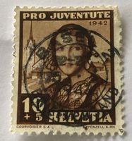 PRO JUVENTUTE  BRIEFMARKEN GESTEMPELT   