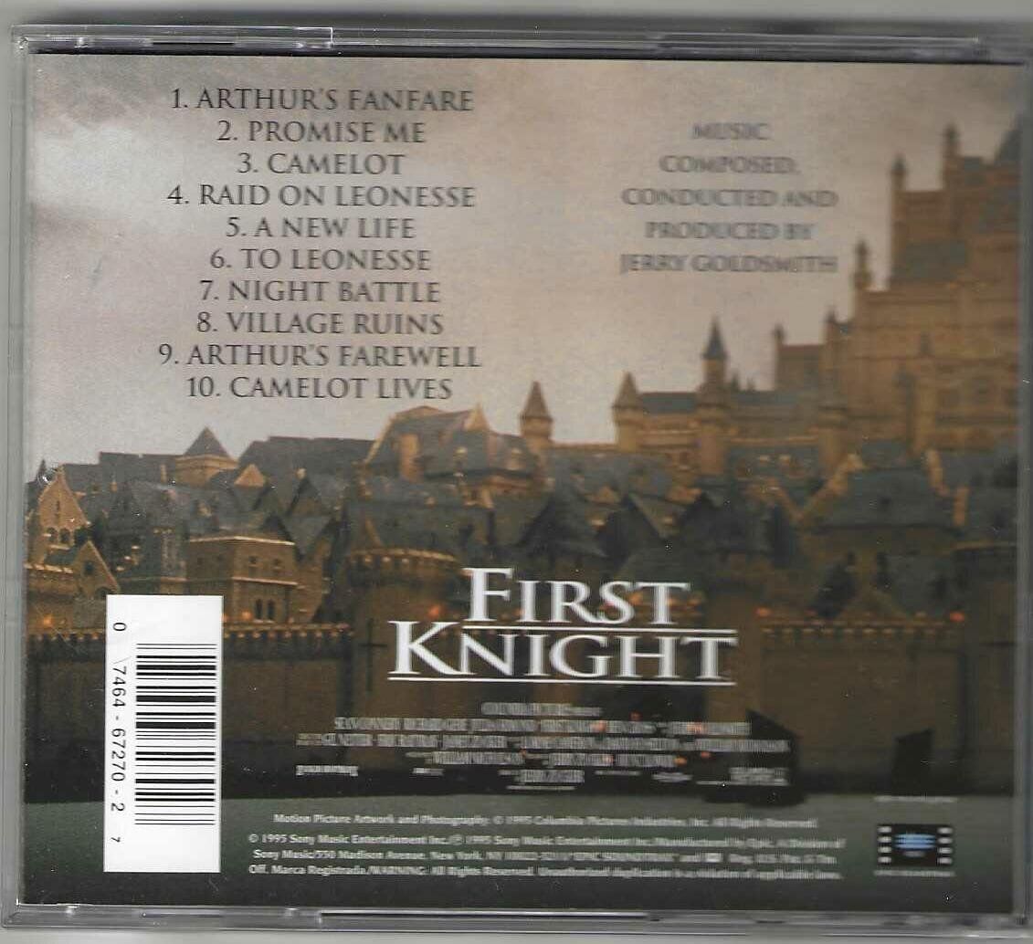 CDs: Jerry Goldsmith - First Knight – D'occasion à Genève par CDLPBookS 1