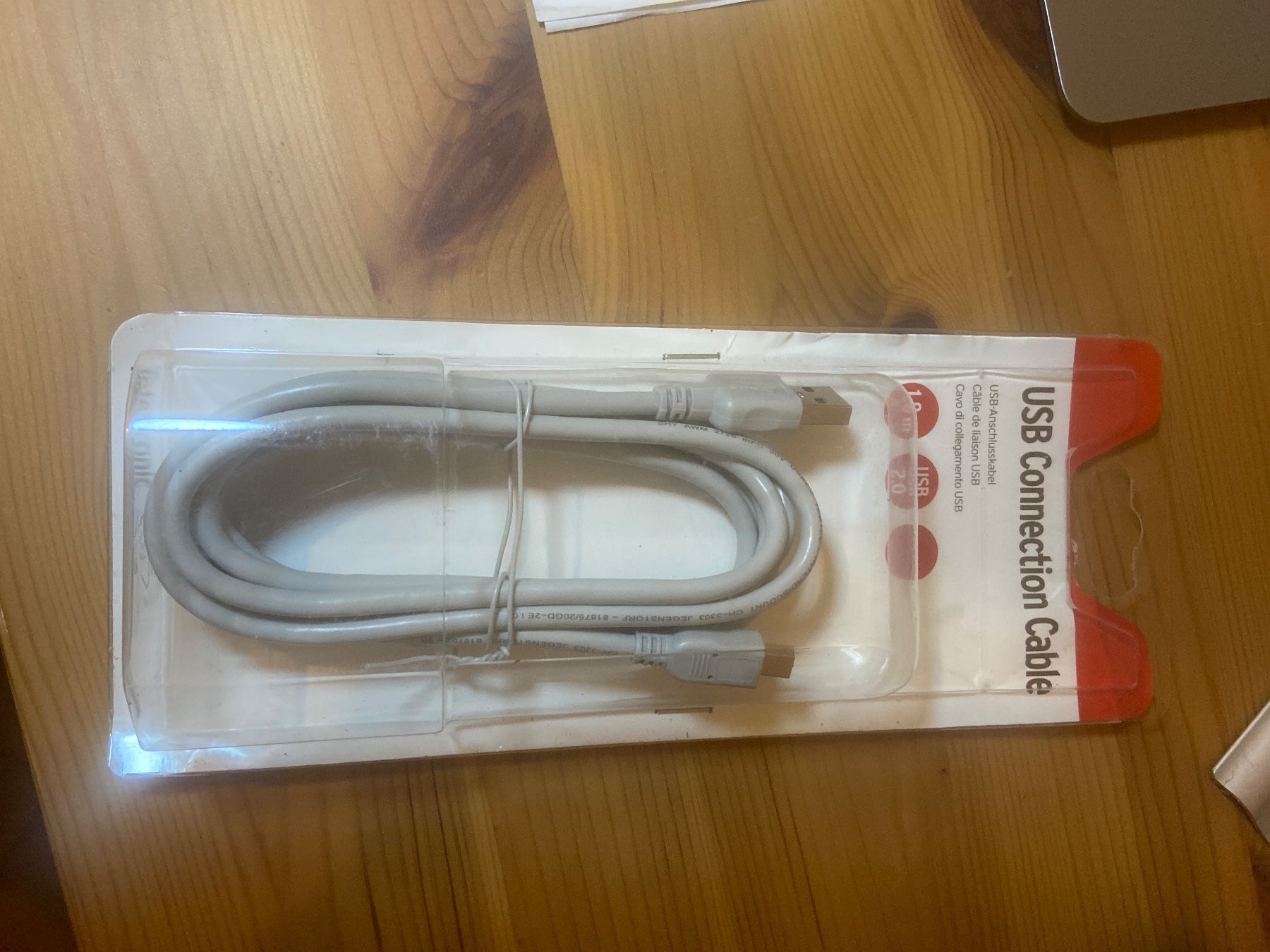 Cavi: Câble de liaison USB 2.0: Type A mâle - mini USB type B – Nuovo e nell'imballaggio originale da Neuchâtel venduto da nin_j99m