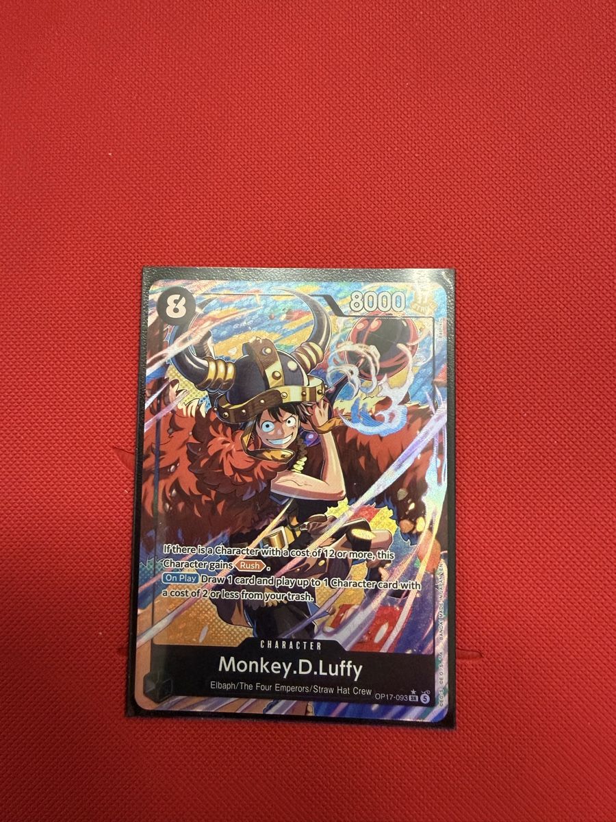 Bandai Carte collezionabili: One piece OP17 Luffy AA – Nuovo (secondo la descrizione) da Horgen venduto da haz_8ldx