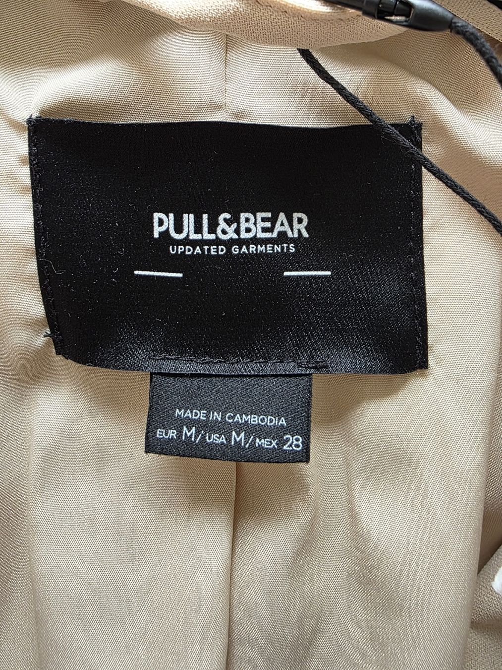 Pull&Bear Giacche: Pull&Bear Blazer, Grösse M, ,Neu, Beige – Nuovo e nell'imballaggio originale da Biberist venduto da charobaum 3