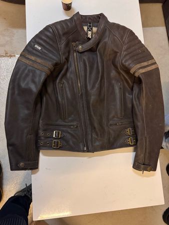 Veste LD classique Andy marron IXS