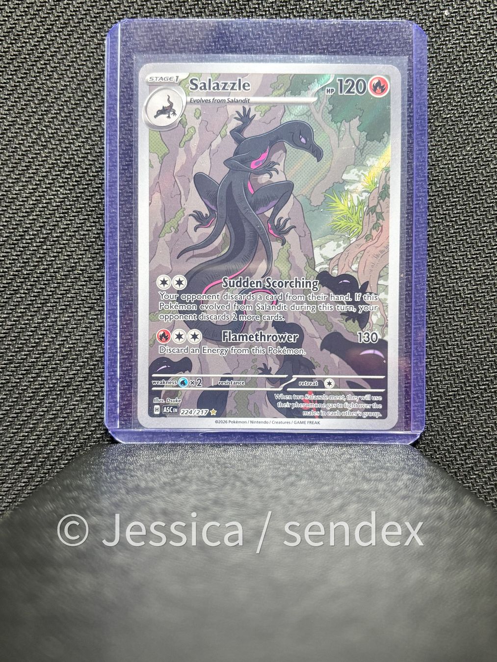 Pokémon Carte collezionabili: Salazzle (ASC END 224/217) – Nuovo (secondo la descrizione) da Herisau venduto da jes_q9mj